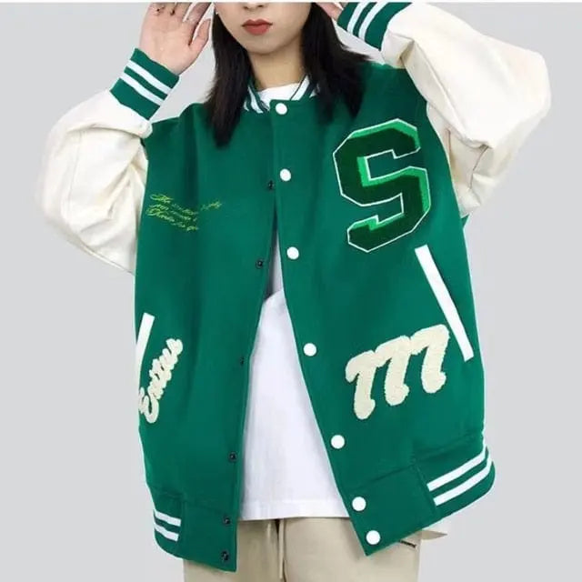 American Retro Couple Loose Jacket Dear Fancy
