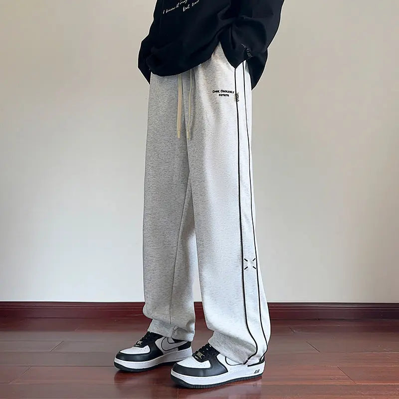 Men's Autumn And Winter Loose Straight Casual Pants Dropshipman