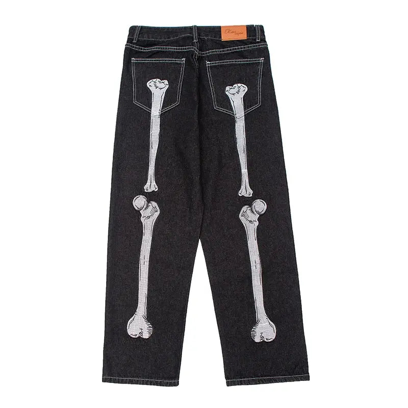 Skull Hand Bone Pants Dear Fancy