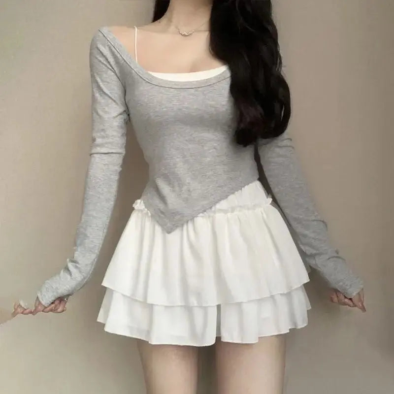 Elegant Pettiskirt with Slimming Ballet Style Dropshipman