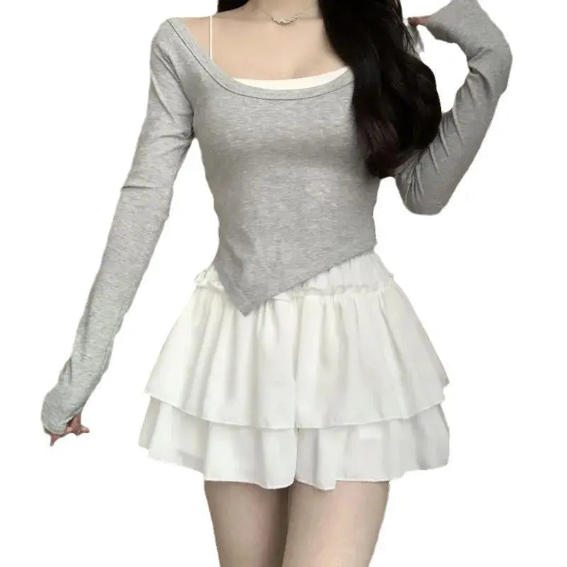 Elegant Pettiskirt with Slimming Ballet Style Dropshipman