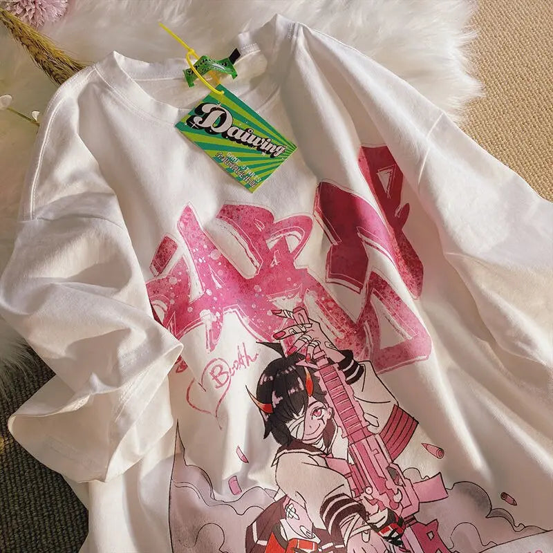 Japan JK Anime Graphic T Shirts Dear Fancy
