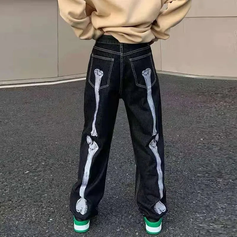 Skull Hand Bone Pants Dear Fancy